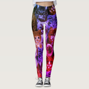 Cats Timeless Treasures Leggings