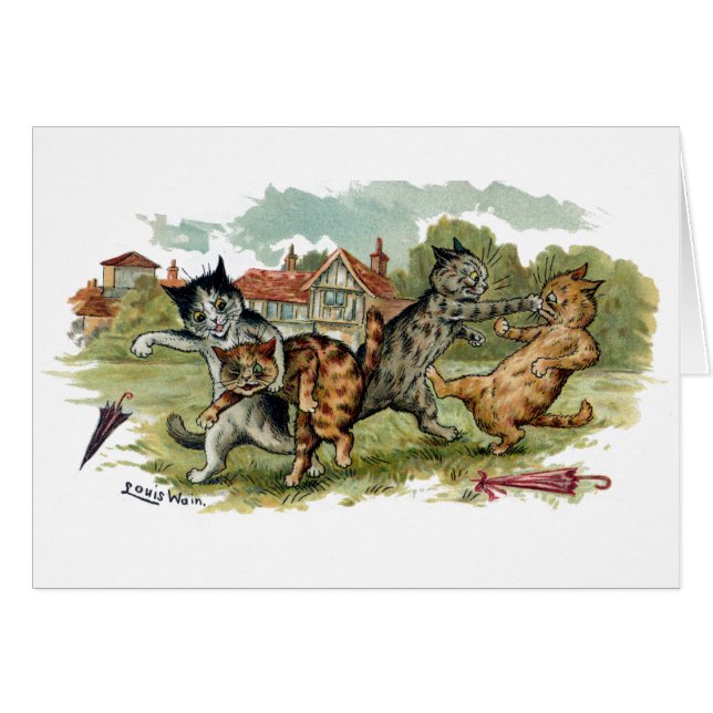 Cats Trade Punches (Front Horizontal)