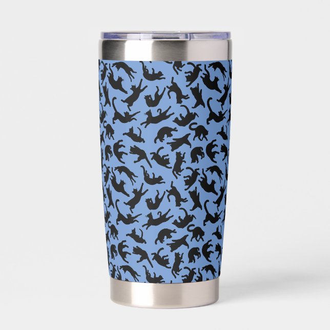 Cats Tumbling Insulated Tumbler (Front)