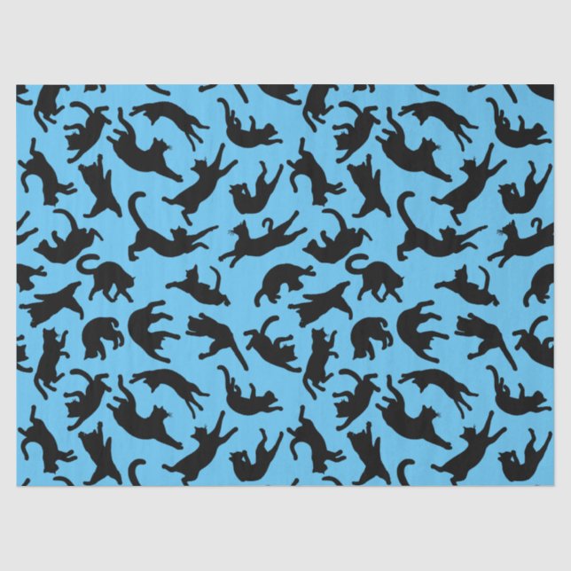 Cats Tumbling Tissue Paper (Front)