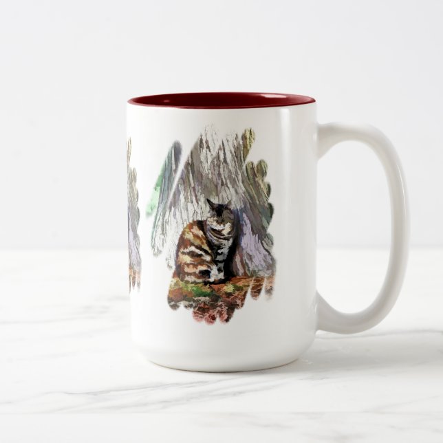 CATS Two-Tone COFFEE MUG (Right)