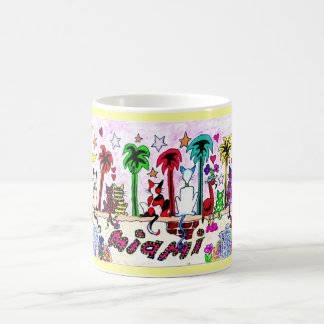 Cats under Miami Moon... Coffee Mug