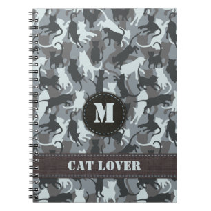 Cats Urban Camouflage Notebook