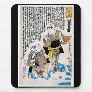 Cats , Utagawa Kuniyoshi Mouse Mat
