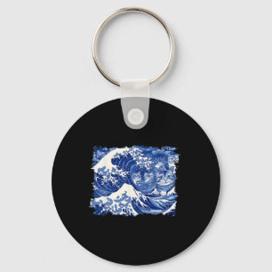 Cats Wave For Kamala Funny Kamala Harris Cat Lover Key Ring
