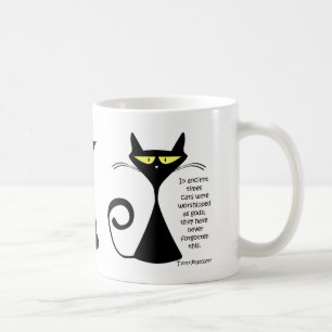 Cats Were Worshpiped  - Funny Cat Lovers Gift Coffee Mug
