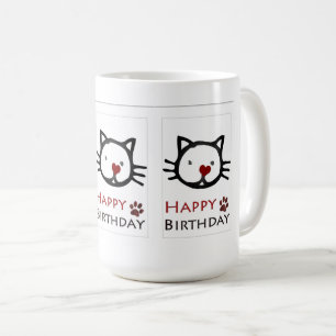 Cats White Cat Paws Coffee Mug