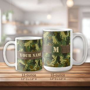 Cats Woodland Camouflage Coffee Mug