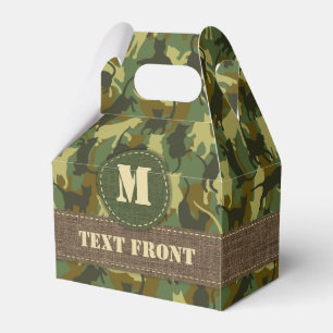 Cats Woodland Camouflage Favour Box