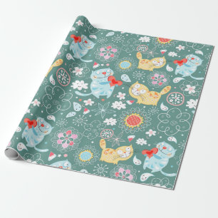 Cats Wrapping Paper