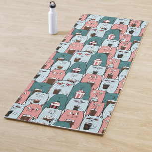 Cats Yoga Mat