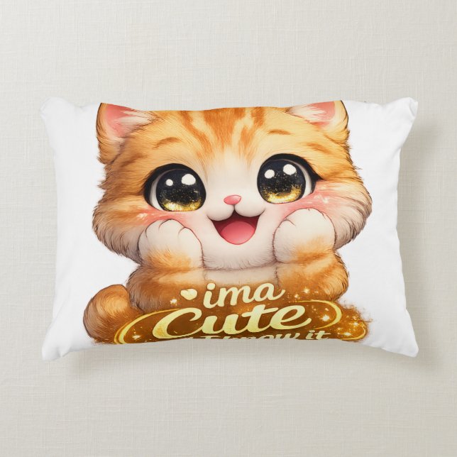 Catsera 2.0 decorative cushion (Front)