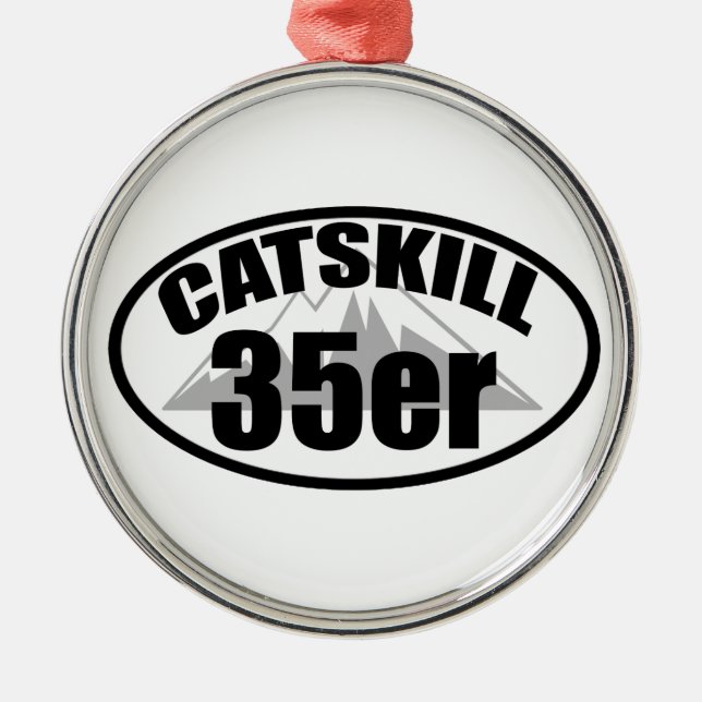 Catskill 35er metal tree decoration (Front)
