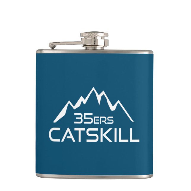 Catskill 35er Mountain Hip Flask (Front)