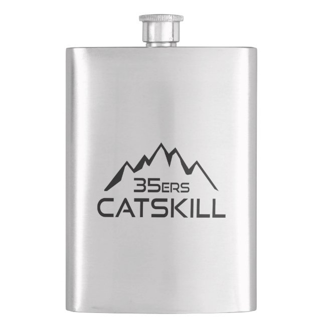 Catskill 35er Mountain Hip Flask (Front)