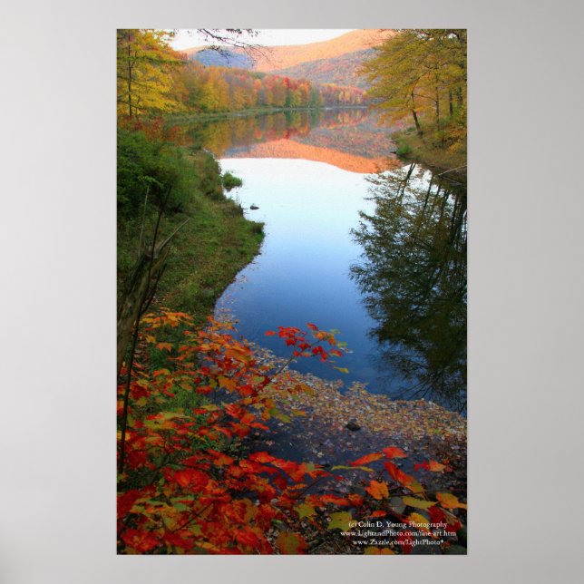 Catskill Autumn Paradise Canvas Print (Front)