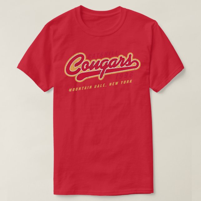 Catskill Cougars T-Shirt (Design Front)