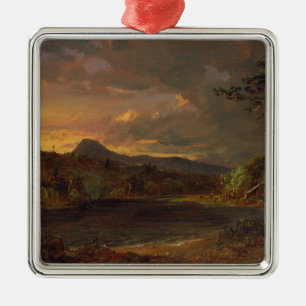 Catskill Creek (Vintage Landscape, New York State) Metal Tree Decoration