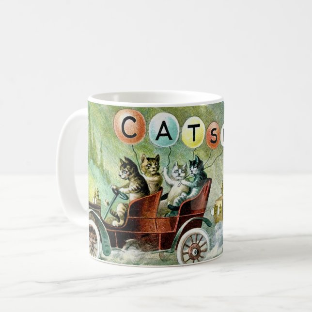 Catskill Mountain Cats Mug (Front Left)