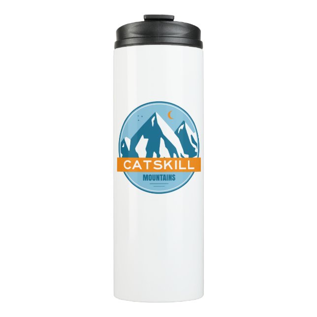 Catskill Mountains New York Thermal Tumbler (Front)