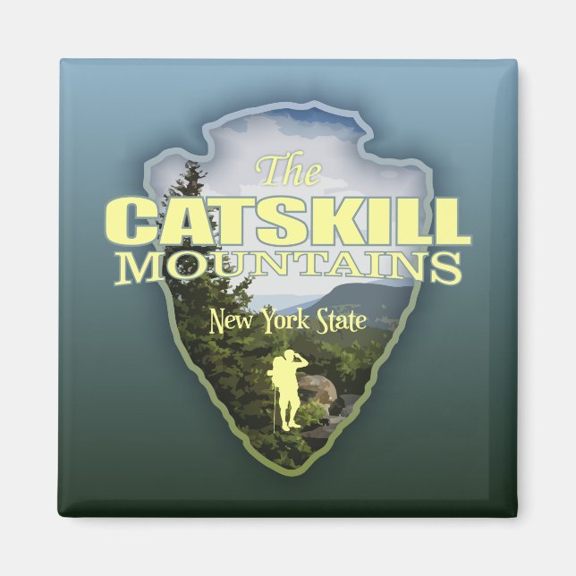 Catskill Mtns (arrowhead) Magnet (Front)