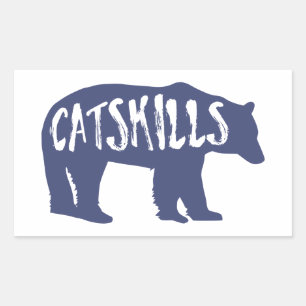 Catskills Bear Rectangular Sticker