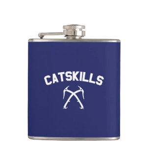 Catskills Ice Climbing Hip Flask