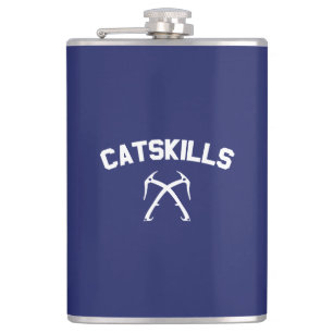 Catskills Ice Climbing Hip Flask