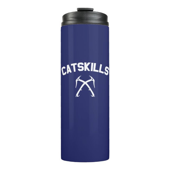 Catskills Ice Climbing Thermal Tumbler (Front)