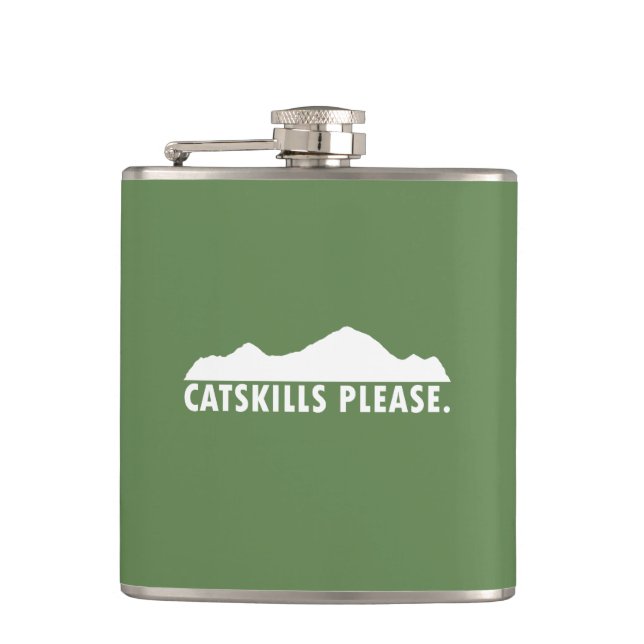 Catskills Please Hip Flask (Front)