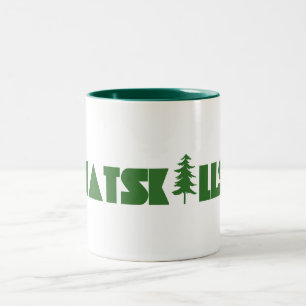 Catskills Tree Two-Tone Coffee Mug