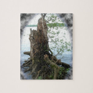 Catskills view of the Hudson River Jigsaw Puzzle