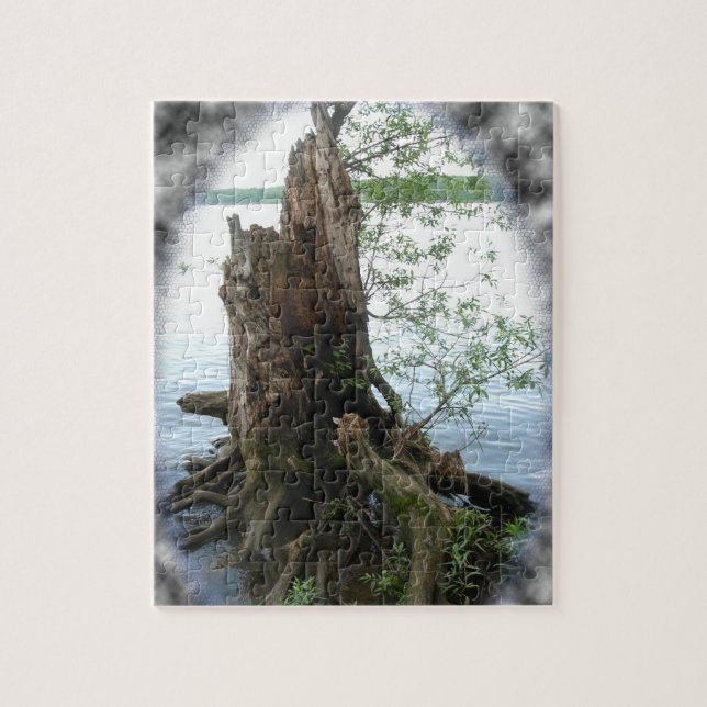 Catskills view of the Hudson River Jigsaw Puzzle (Vertical)