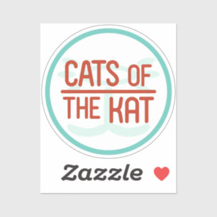 Catsofthekat Cut Vinyl Sticker