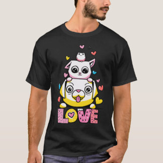 Catsoki Valentine Special Love  T-Shirt