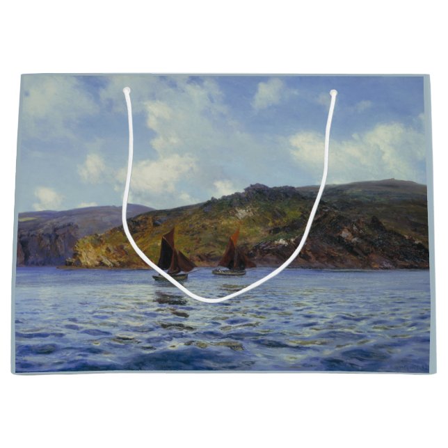 Catspaws off the Land (by Henry Moore) Large Gift Bag (Front)