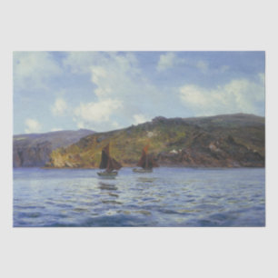 Catspaws off the Land (by Henry Moore) Tissue Paper