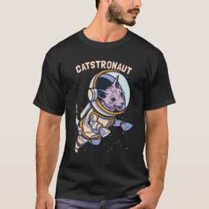 Catstronaut Cat Kids Space Astronaut T-Shirt