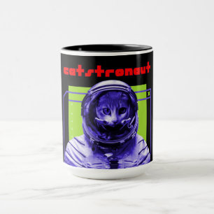 Catstronaut Cat Spaceman Mug