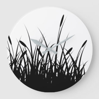 cattail Acrylic Wall Clock