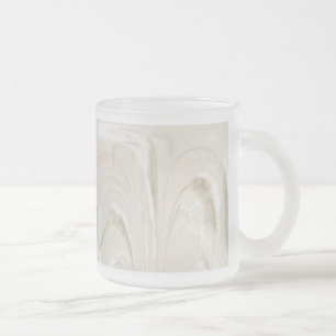 Cattails Glass Mug - Abstract