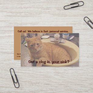 !Cattitude! Business Card