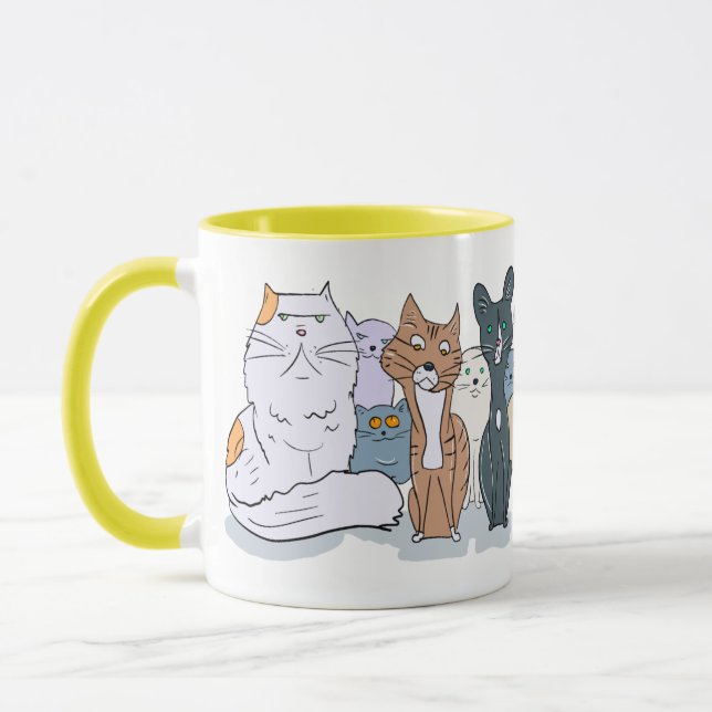 Cattitude Mug (Left)