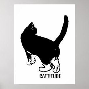 Cattitude Poster