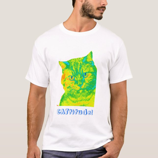 CATtitude! T-Shirt (Front)