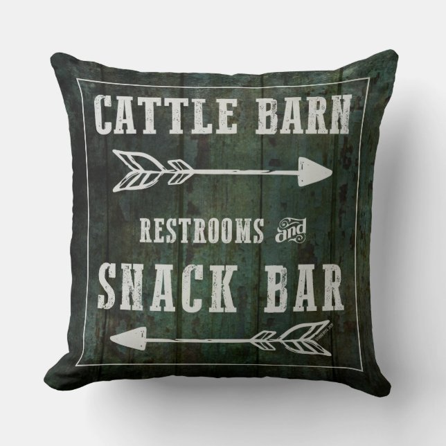 CATTLE BARN & SNACK BAR CUSHION (Front)