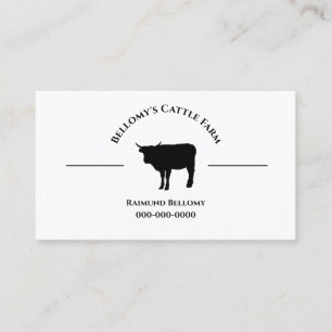 Cattle Business Card