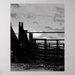 CAttle Chute scene Poster