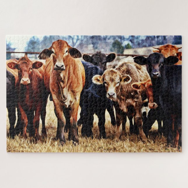 Cattle Colour Variety Giant Puzzle (Horizontal)