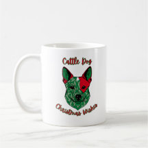 Cattle Dog Christmas Wishes
